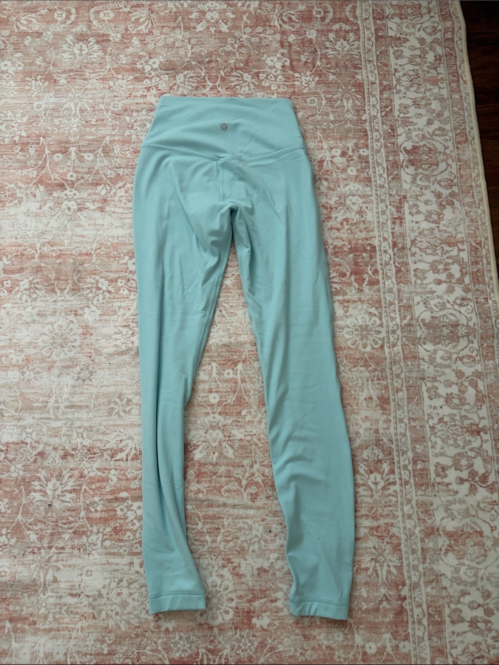 Lululemon Align Light Teal Active Leggings 25’ - Picture 2 of 4